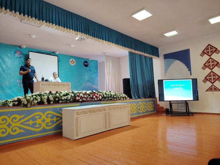 «Құқықбұзушылықтың алдын алу» және «Абайлаңыз балалар!» профилактикалық түсіндірме жұмысы жүргізілді