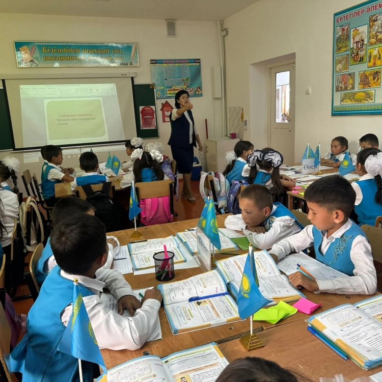 Тасболат Ж.Ө  3"Г" сыныбында әдебиеттік оқу пәнінен  «Адамдық борышың» атты тақырыбында ашық сабақ өтті.