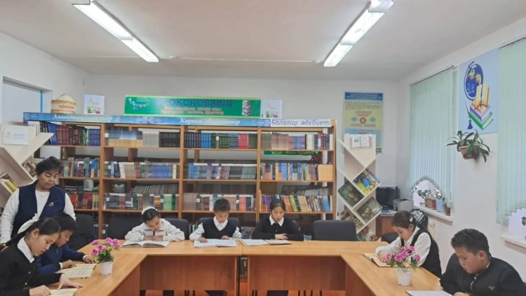 «Оқуға құштар мектеп» жобасы «Балалар кітапханасы»